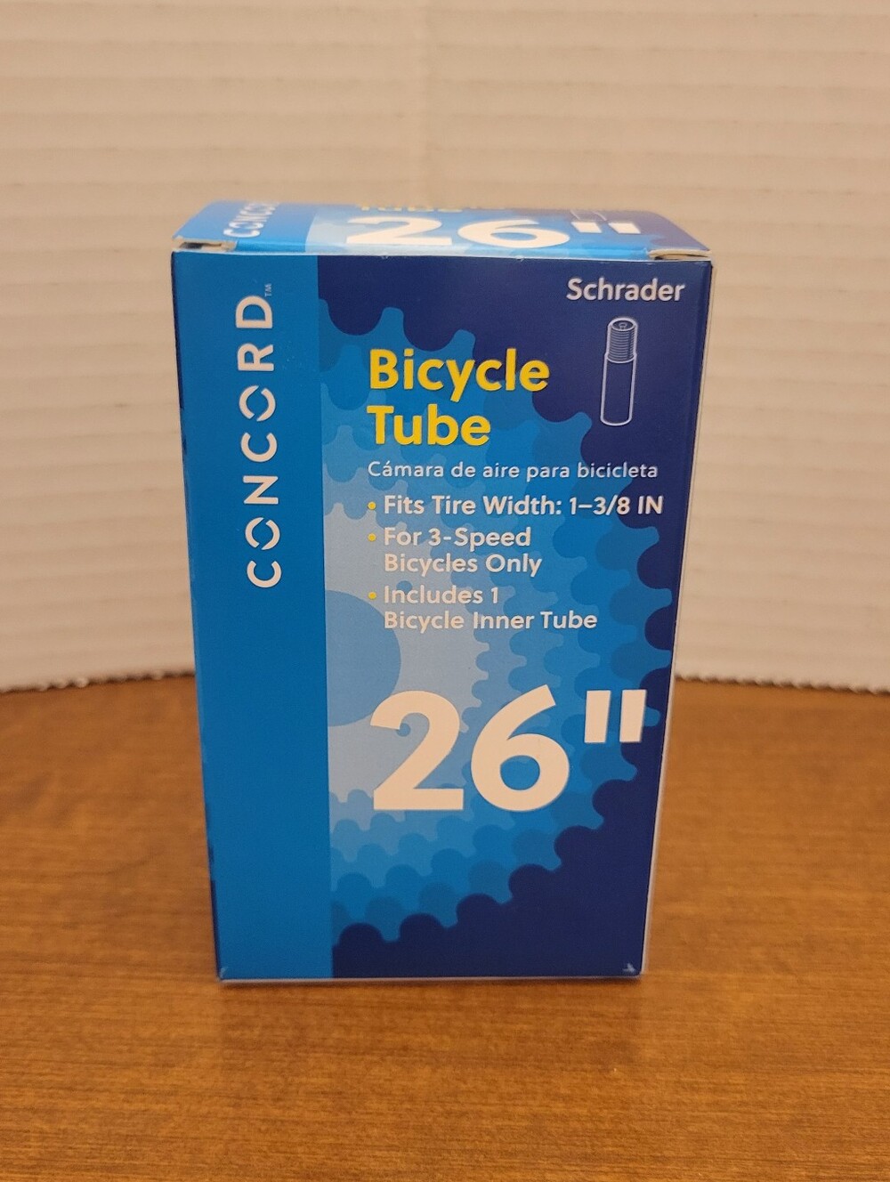 Concord 26" Bicycle Inner Tube. NEW